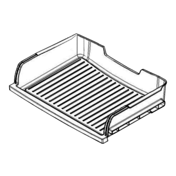 Bin No Facia Chiller Room Tray 540 Wide